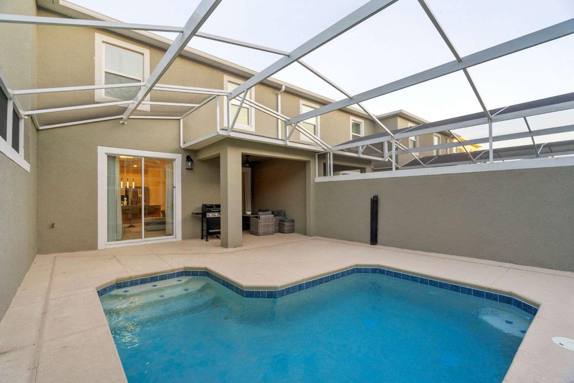 Special 4Bedroom Th W-Private Pool Next To Disney Kissimmee Exterior foto